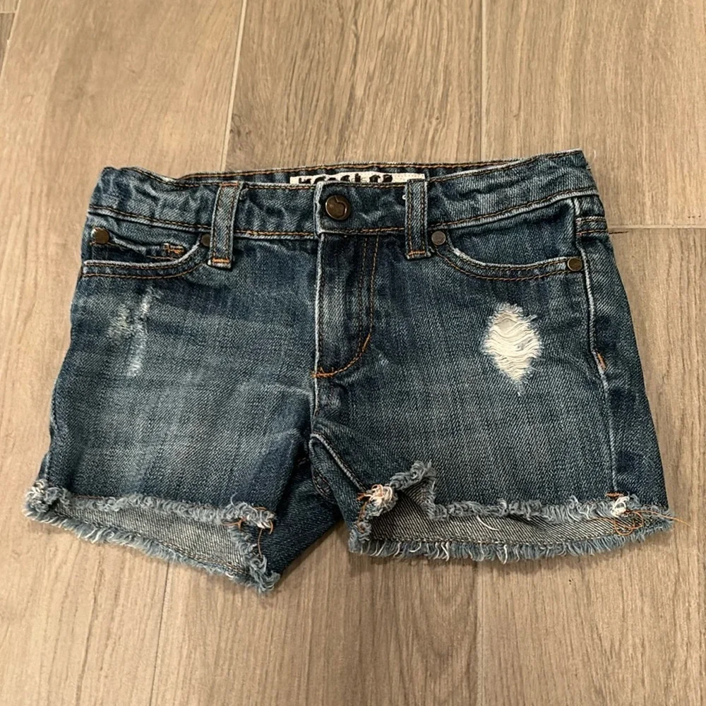 Joes Girls Blue Jean Shorts Size 6